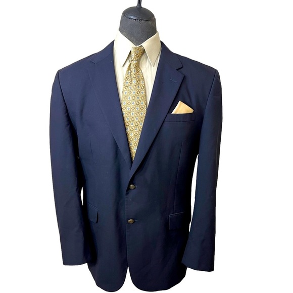 Jos. A. Bank Other - JOS. A. BANKS MENS BLAZER SIZE 46L, 100% WOOL WITH BRONZE BUTTONS.